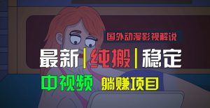 国外动漫影视解说，批量下载自动翻译，纯搬运稳定过原创，小白也能轻松上手-小本创业副业项目推荐_零成本在家赚钱项目_中赚网