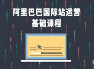 阿里巴巴国际站课程，阿里巴巴国际站运营基础课程-小本创业副业项目推荐_零成本在家赚钱项目_中赚网