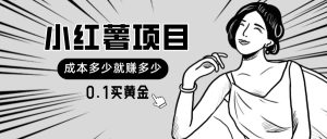 （11504期）小红薯暴力项目，0.1买黄金。操作简单，日入无上限，可无限扩大。-小本创业副业项目推荐_零成本在家赚钱项目_中赚网
