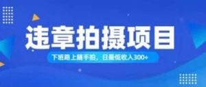 （11698期）随手拍也能赚钱？对的日入300+-小本创业副业项目推荐_零成本在家赚钱项目_中赚网