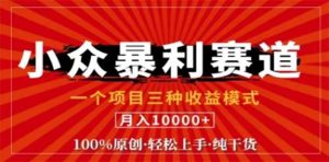 （12756期）视频号最新爆火赛道，三种可收益模式，0粉新号条条原创条条热门 日入1000+-小本创业副业项目推荐_零成本在家赚钱项目_中赚网