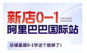 阿里巴巴国际站新店0-1，店铺基建0-1学这个就够了-小本创业副业项目推荐_零成本在家赚钱项目_中赚网