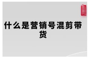 营销号混剪带货，从内容创作到流量变现的全流程，教你用营销号形式做混剪带货-小本创业副业项目推荐_零成本在家赚钱项目_中赚网