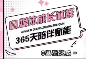 自媒体成长社群，帮助自媒体小白从0-1快速起号，精准获客，流量变现，全方位提升-小本创业副业项目推荐_零成本在家赚钱项目_中赚网