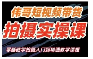 短视频带货拍摄实操课，零基础学拍摄入门到精通教学-小本创业副业项目推荐_零成本在家赚钱项目_中赚网