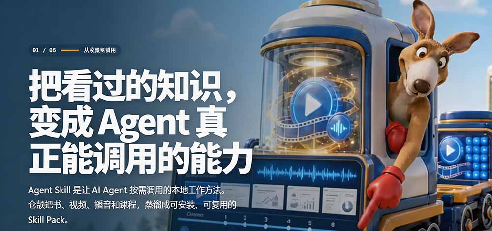 图片[2]-全网走红！GitHub上6.7K Star的开源项目，把任何书、长视频、播客蒸馏成AI工具，值得收藏 cangjie-skill-小本创业副业项目推荐_零成本在家赚钱项目_中赚网
