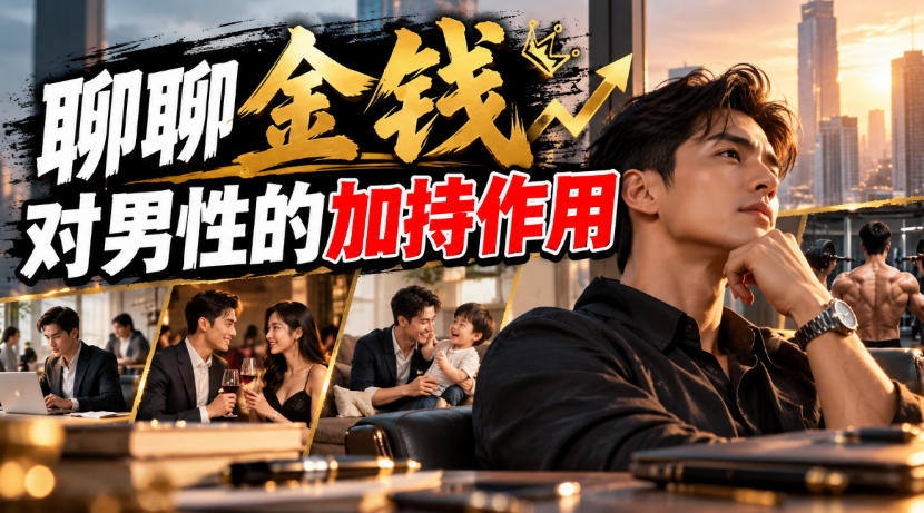 某公众号付费文章：聊聊金钱对男性的加持作用-小本创业副业项目推荐_零成本在家赚钱项目_中赚网