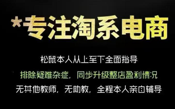 松鼠会电商VIP课程，从基础布局到高阶优化，助你掌握淘宝运营逻辑，提升店铺流量与转化(更新1022)-小本创业副业项目推荐_零成本在家赚钱项目_中赚网