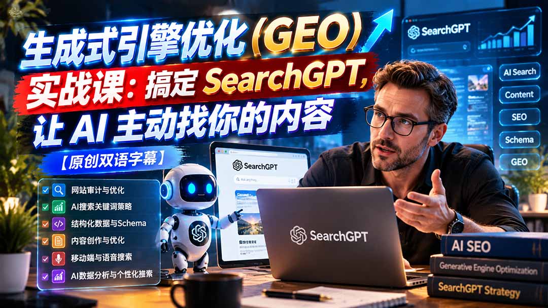 生成式引擎优化(GEO-小本创业副业项目推荐_零成本在家赚钱项目_中赚网